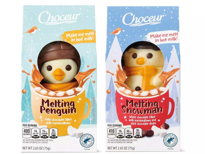 The adorable Choceur melting characters make great gifts.