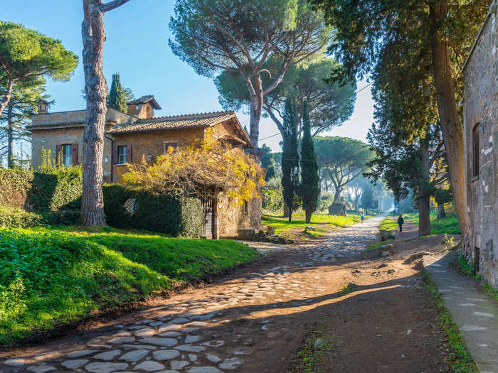 Frattocchi was once known as an important religious center, but its recent popularity among tourists is partly due to MacDonald.