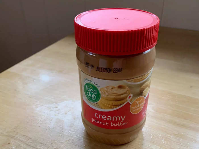 Peanut butter: $2.79