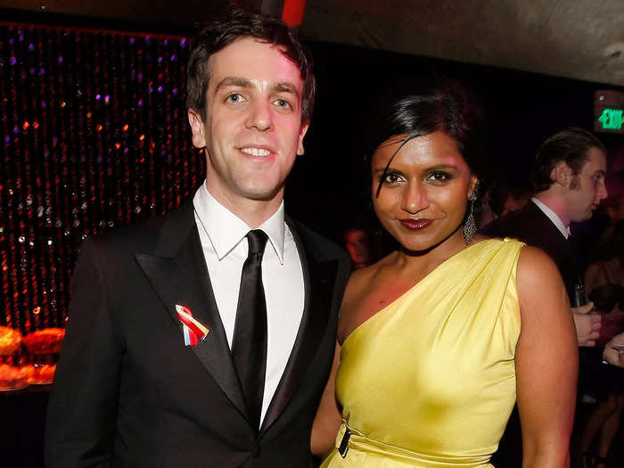 B.J. Novak said Mindy Kaling made up lies about their coworkers to mess with him on set.