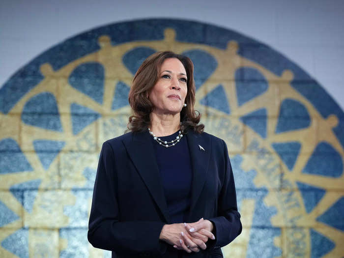 Kamala Harris could add one more history-making position to her resumé: president of the United States. 