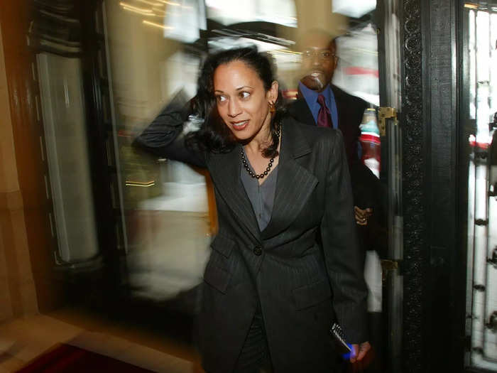 Kamala Harris developed an interest in politics and law when she started college in the 1980s.