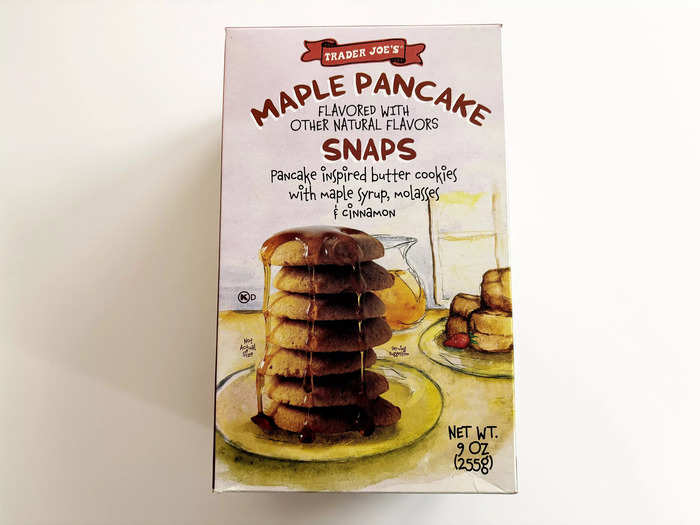 I was excited the Maple Pancake Snaps featured a different flavor profile.