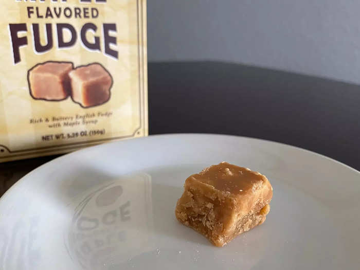 The fudge tasted fine, but the texture wasn