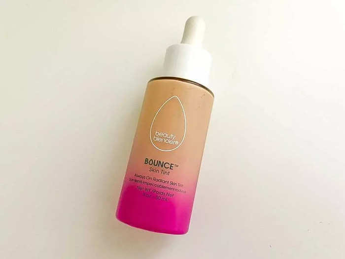 The Beautyblender Bounce radiant skin tint stays put all day.