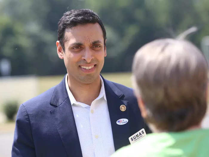 Representative-elect Suhas Subramanyam is the first Indian American elected to Congress from Virginia.