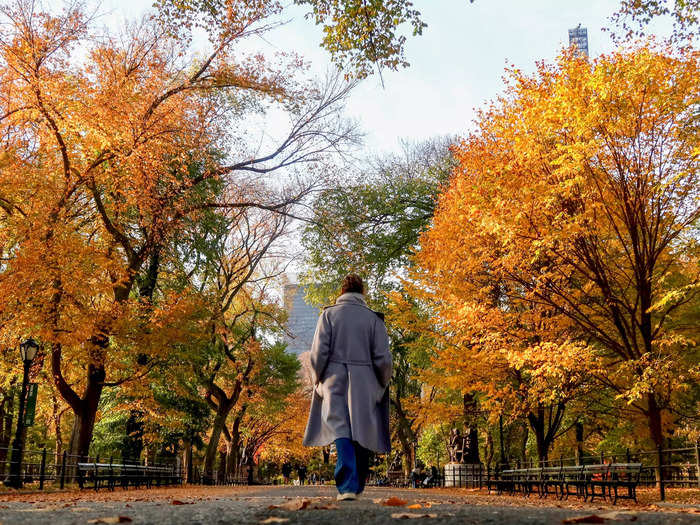 New York City and other destinations around the Northeast are vibrant and typically less crowded in the fall.