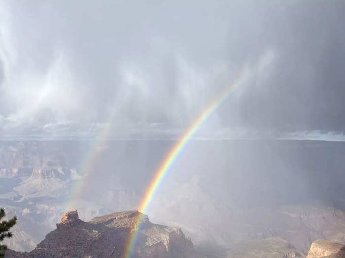 The same is true for Grand Canyon National Park in the US.