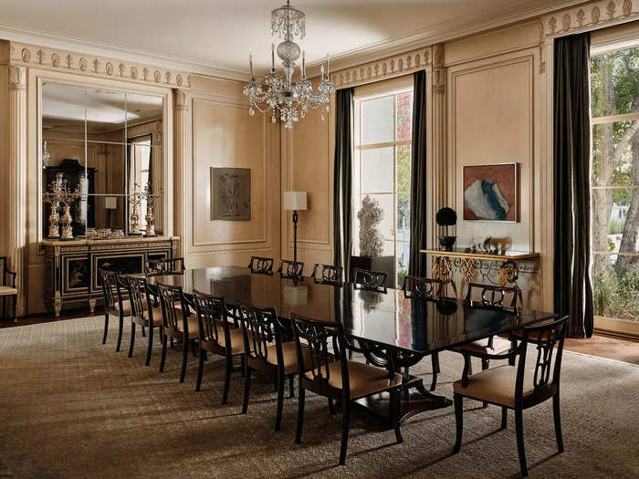 Some are meant for entertaining, but there’s also a junior dining room for dinners with fewer guests.