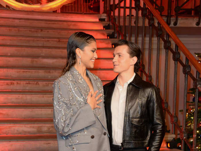 Zendaya and Tom started making joint appearances as a couple in December 2021 while promoting "Spider-Man: No Way Home."