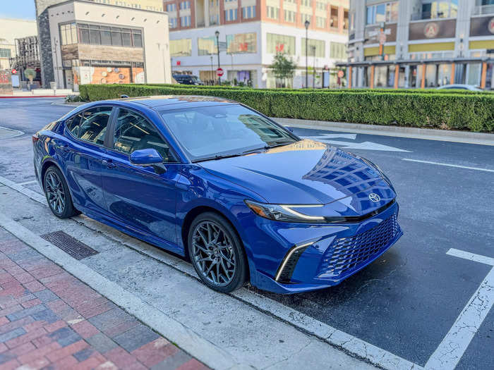 I recently spent a week driving a 2025 Toyota Camry XSE around suburban Atlanta. 