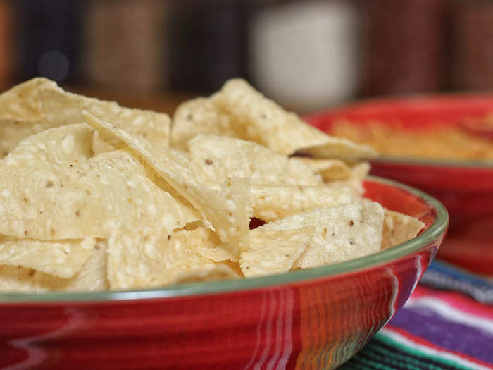 Tortilla chips shouldn