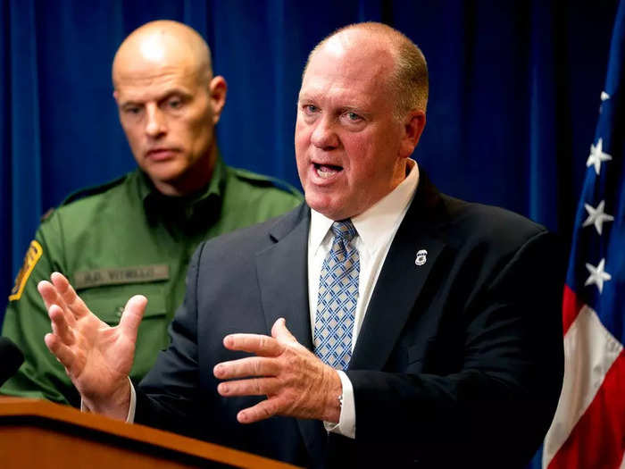 Thomas Homan is a former police officer and Border Patrol agent.