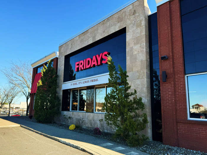 The next day, I visited a TGI Fridays in Massachusetts. 