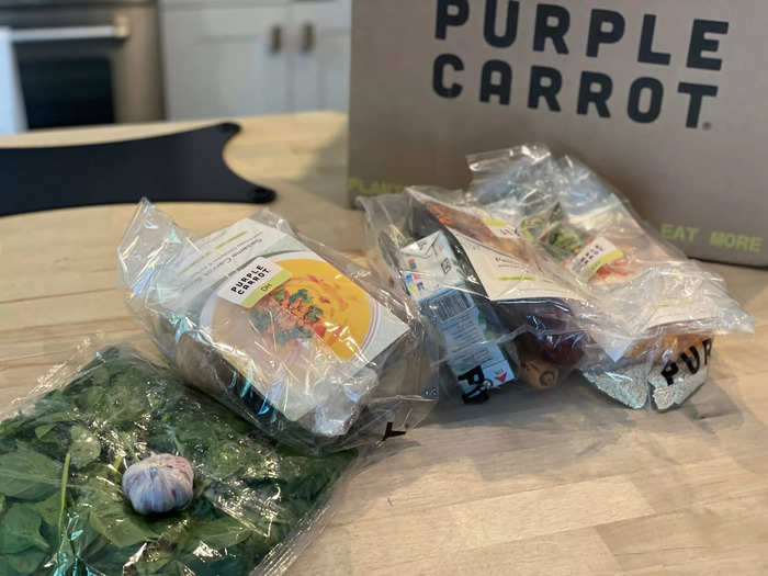 Purple Carrot is like a vegan Blue Apron.