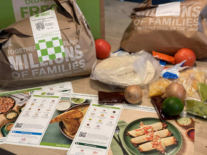 HelloFresh is my all-time favorite food-box service.