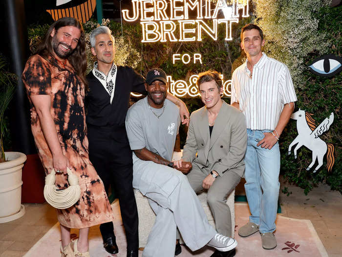 The entire cast of "Queer Eye," known collectively as the Fab Five, prove that it