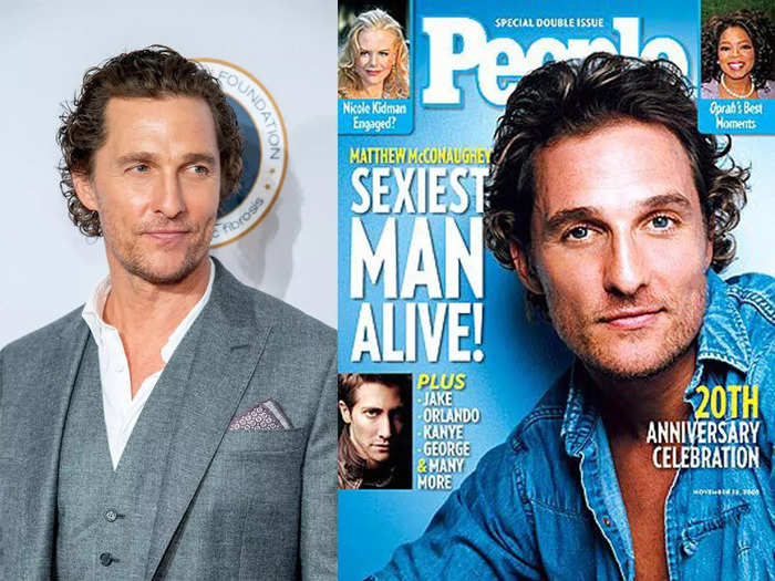 2005: Matthew McConaughey