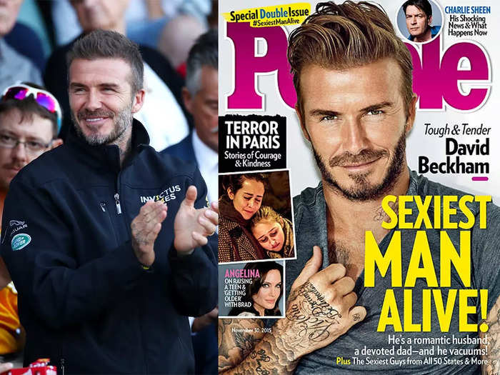 2015: David Beckham