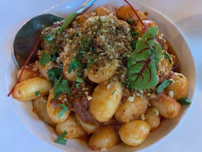 RHODE ISLAND: Short-rib gnocchi at Massimo Restaurant in Providence