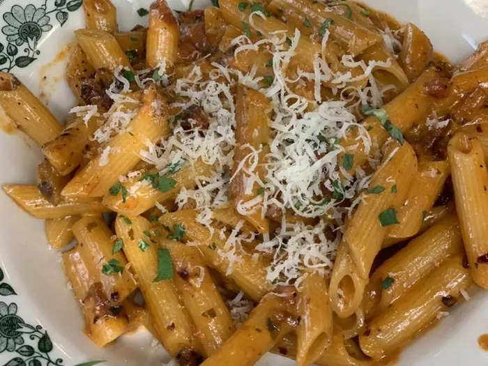 NORTH CAROLINA: Penne alla vodka at Little Mama