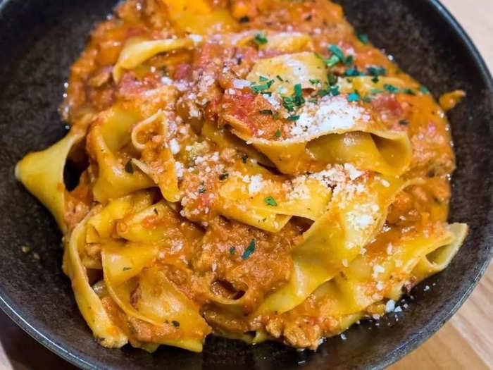 NEW MEXICO: Pork Bolognese at M