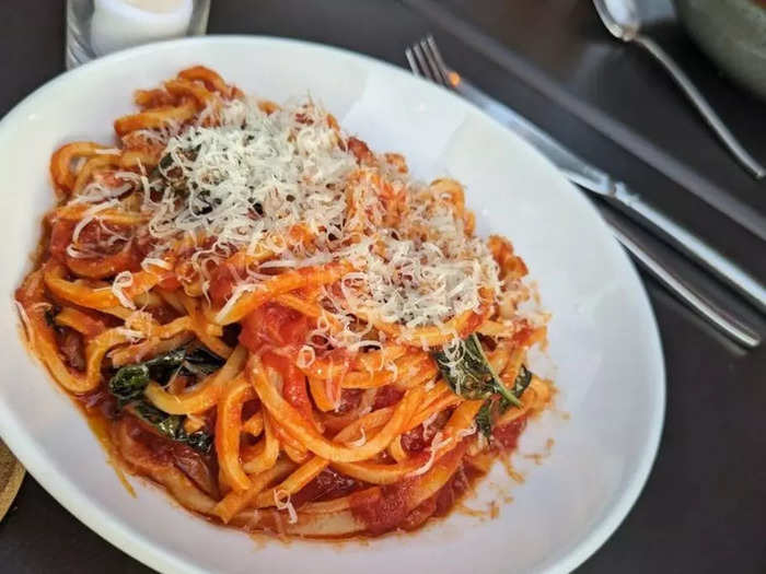 MISSOURI: Spaghetti alla chitarra at Louie in Clayton