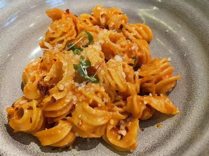 LOUISIANA: Pasta alla vodka at Sofia in New Orleans