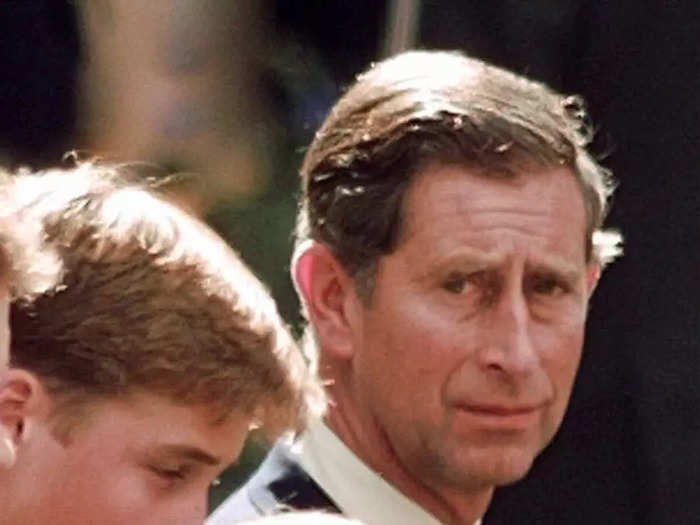 1997: Princess Diana is killed in a car crash in Paris. Charles flew to Paris with Diana