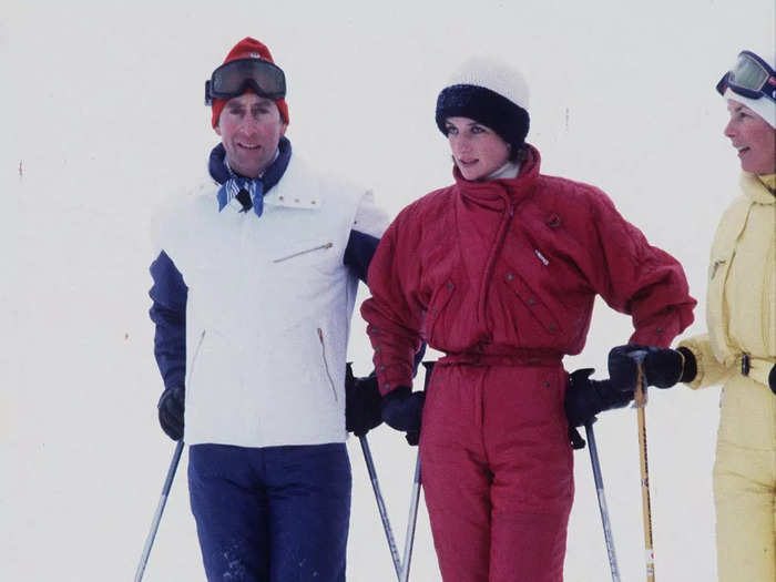 1988: Charles diced with death while skiing with friends in Klosters, Switzerland, when an avalanche hit. The prince