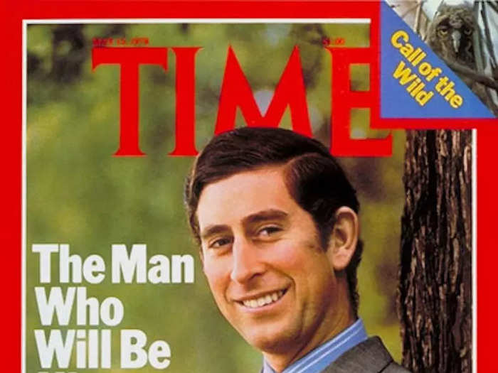 1978: Prince Charles made the cover of TIME magazine. The publication described him as a "most uncommon bloke."