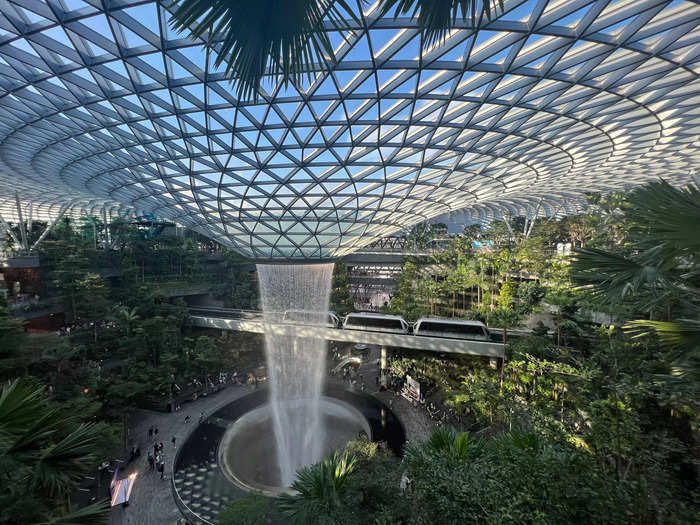 Changi’s most famous attraction is Jewel.