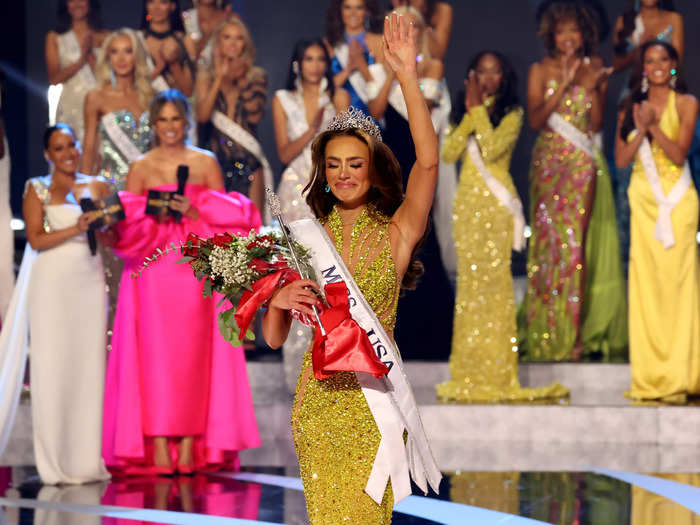 Noelia Voigt was crowned Miss USA 2023 and placed in the top 20 at Miss Universe.