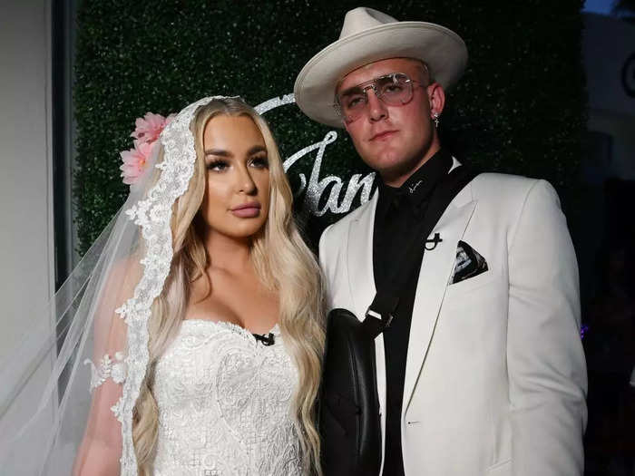 Paul had a short-lived "marriage" to another famous YouTuber, Tana Mongeau, which included a disastrous paid wedding livestream.