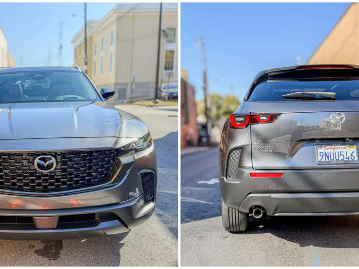 The CX-50 might be the best-looking SUV in the segment. 