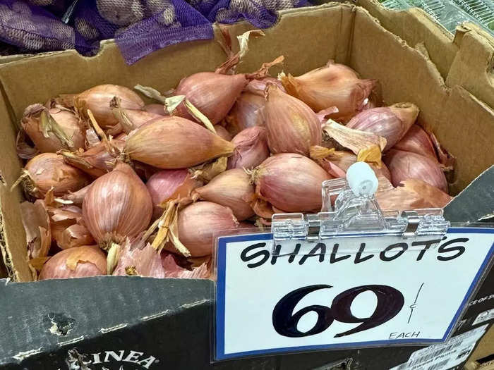 I prefer shallots over other types of onions.