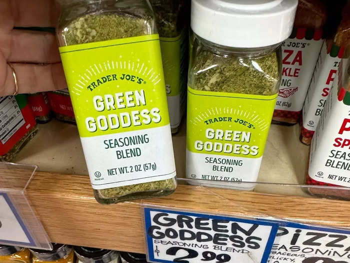 I sprinkle Trader Joe