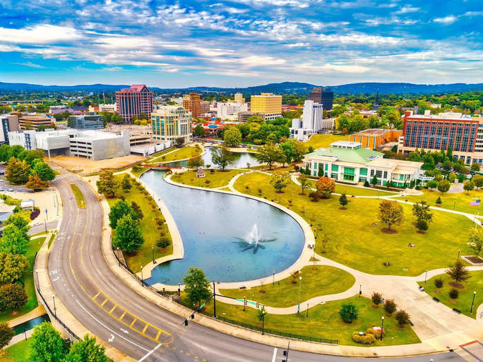 8. Huntsville, Alabama 