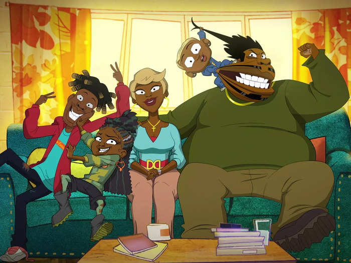 The animated "Good Times" series wasn