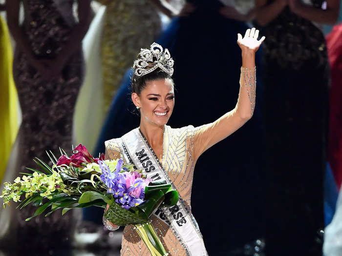 Demi Nel-Peters was the second Miss Universe winner from South Africa.