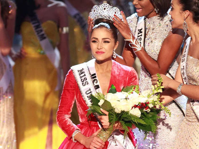 After being crowned Miss USA, Olivia Culpo went on to win the title of Miss Universe in 2012.