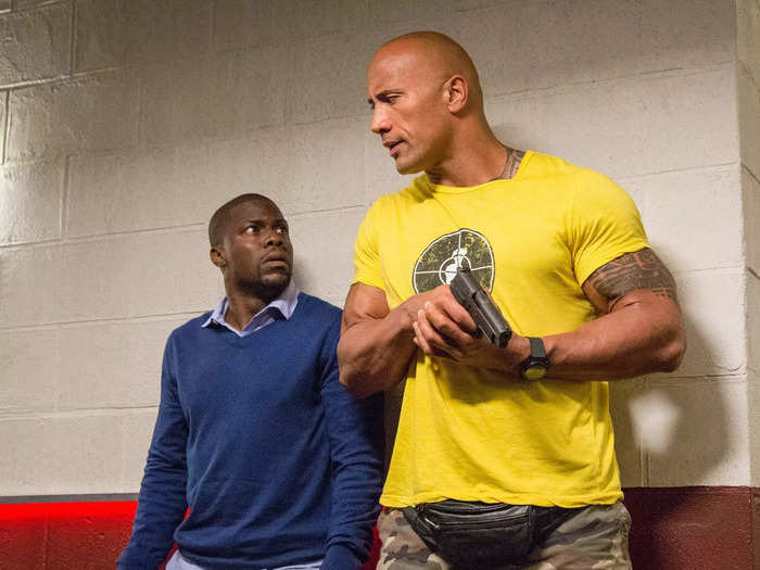 10 (tie). "Central Intelligence" (2016)