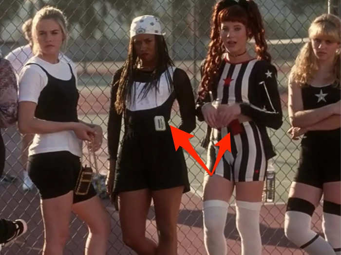 The girls in "Clueless" clipped their electronics to their pants before Paris Hilton made headlines with the look.