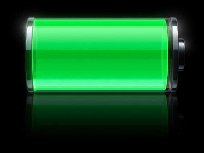 This icon tells you how much power you have left in your phone. In real life, however ...