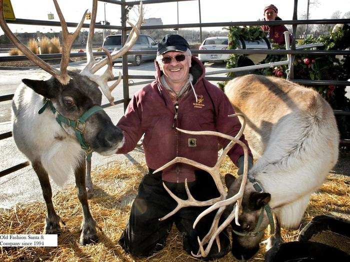 Kerry Bentivolio (R- Mich.), Reindeer Trainer