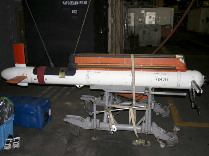 They pointed out the AN/AQS-24A Towed Side Scan Sonar