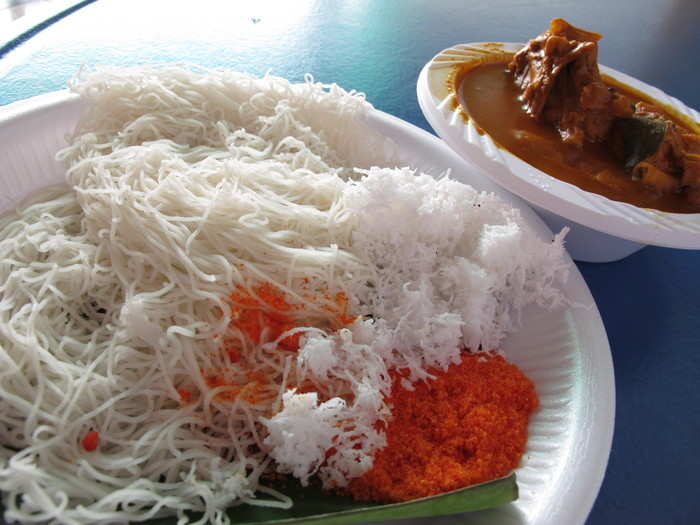 Singapore enjoys Putu Mayam from its food carts. It