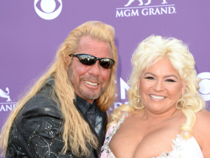 But all eyes were on TV personalities Dog the Bounty Hunter and wife, Beth Chapman, on the red carpet.