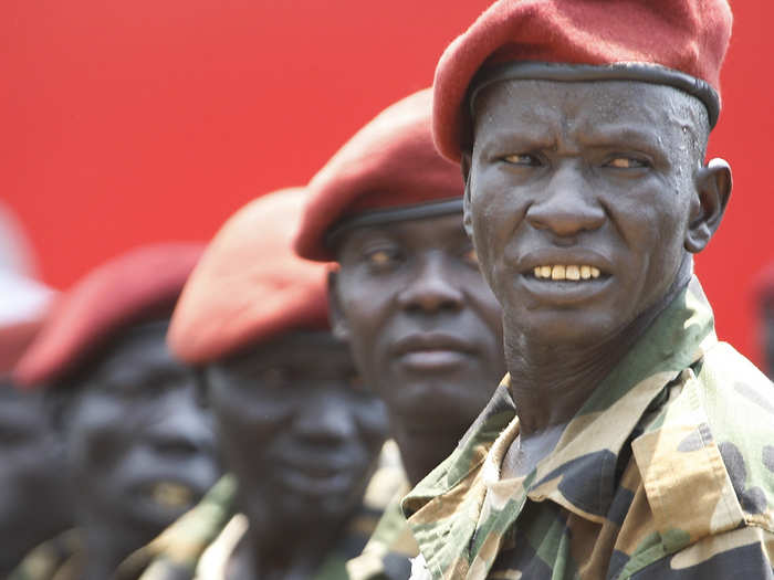 Recent peace following South Sudan