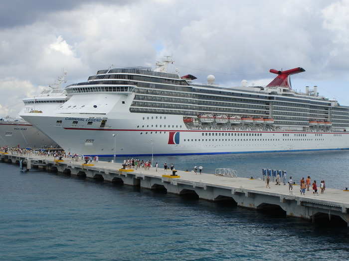 Just a week later, the Carnival Legend had a technical issue with its sailing speed, and was sent back to its destination in Tampa, canceling a scheduled stop. Passengers received a $100 credit.